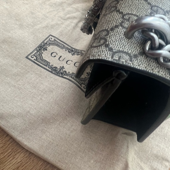 Gucci Dionysus handbag rhinestone like new authentic bag purse designer metal - Picture 10 of 15